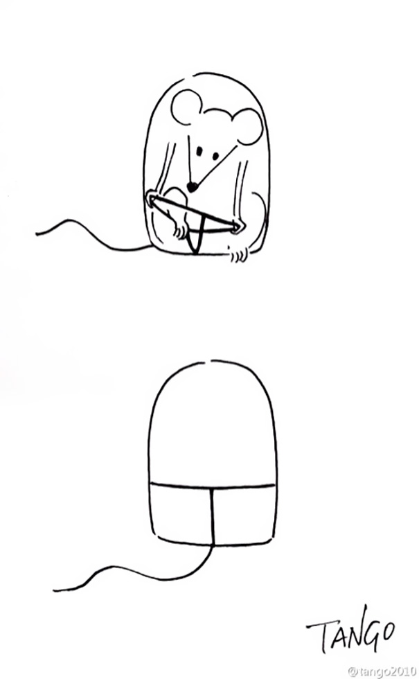 極簡(jiǎn)幽默：讓人腦洞大開(kāi)的神漫畫（組圖）