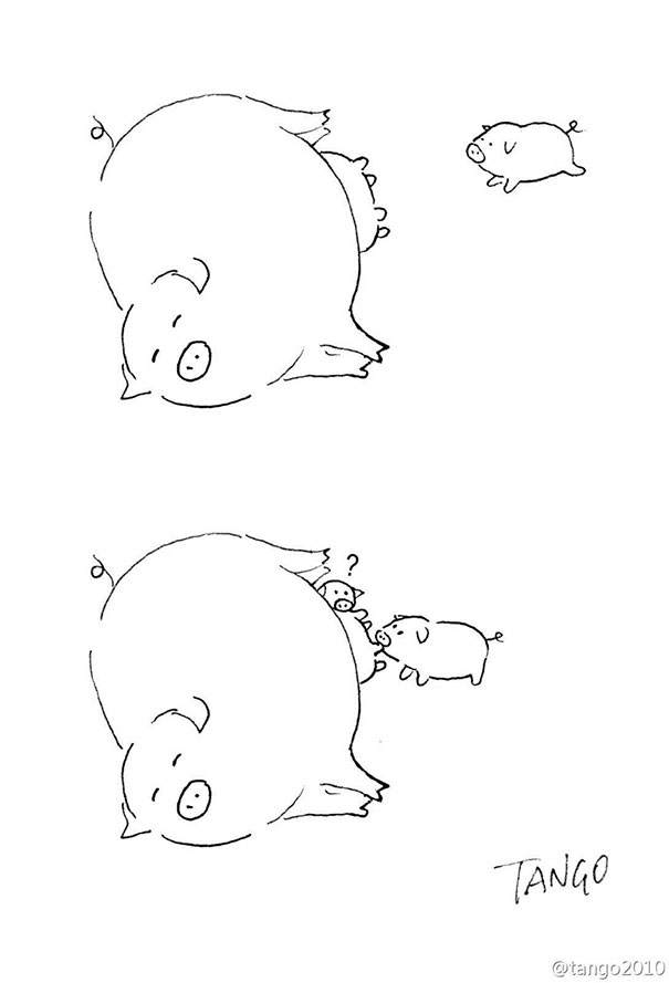 極簡幽默：讓人腦洞大開的神漫畫（組圖）