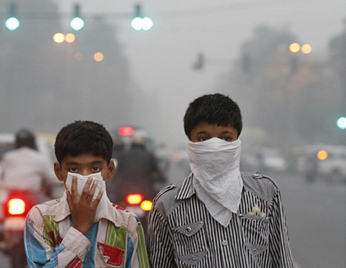 手機應用監(jiān)控新德里空氣污染