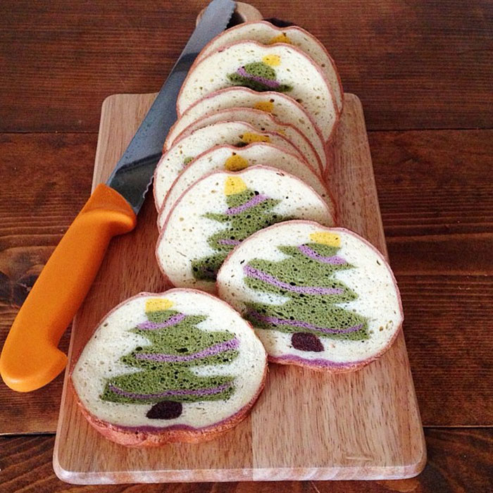 日本媽媽做的愛心切片面包 好看得讓人不舍得吃（組圖）