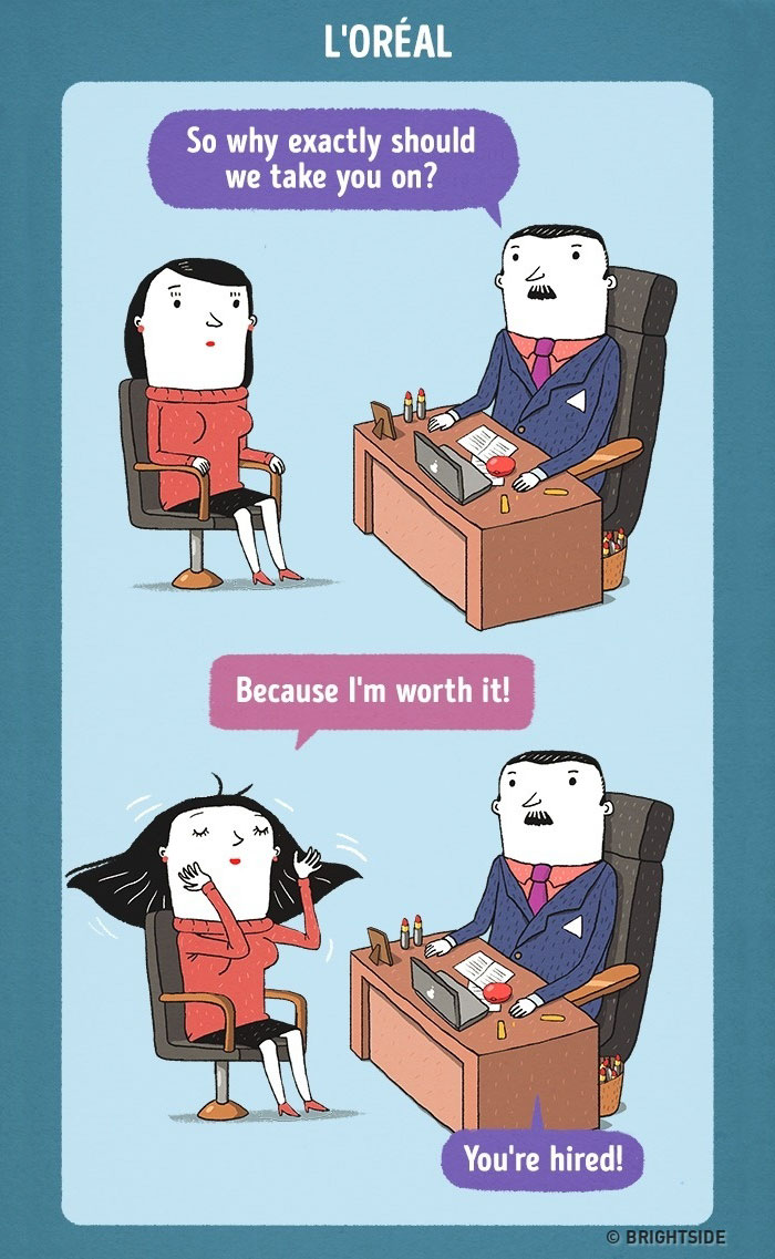 搞笑漫畫：頂級公司面試是什么樣？（組圖）