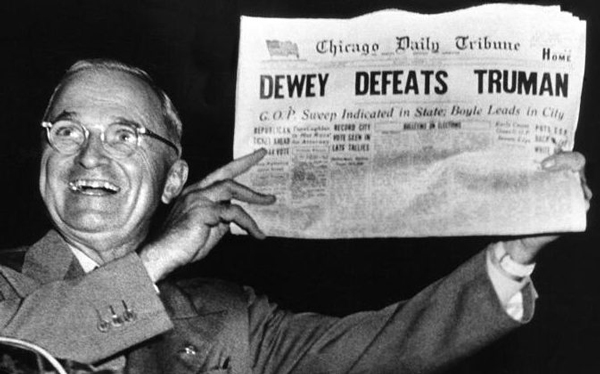 美媒大選預(yù)測(cè)出錯(cuò) 尷尬召回十萬《女總統(tǒng)》特刊