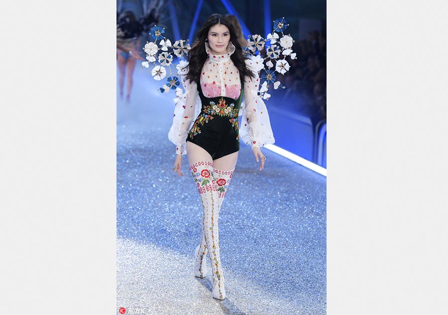 2016維密內衣秀：金小妹吉吉成全場焦點（組圖）