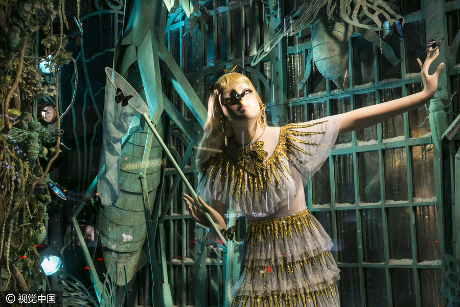 圣誕季從這里開始！最美圣誕節展示櫥窗欣賞（組圖）