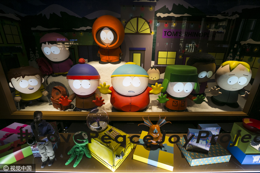 圣誕季從這里開始！最美圣誕節展示櫥窗欣賞（組圖）