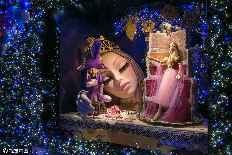 圣誕季從這里開始！最美圣誕節展示櫥窗欣賞（組圖）