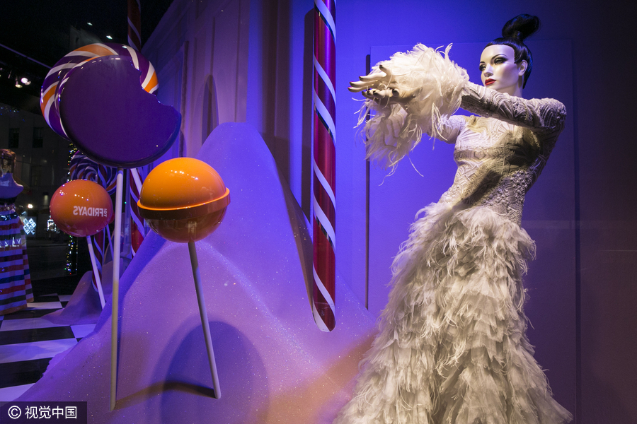 圣誕季從這里開始！最美圣誕節展示櫥窗欣賞（組圖）