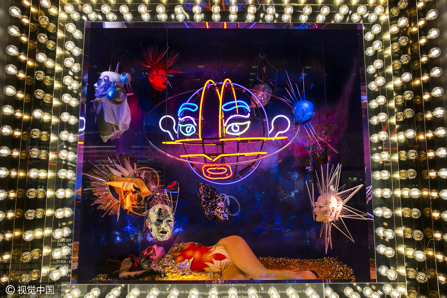 圣誕季從這里開始！最美圣誕節展示櫥窗欣賞（組圖）