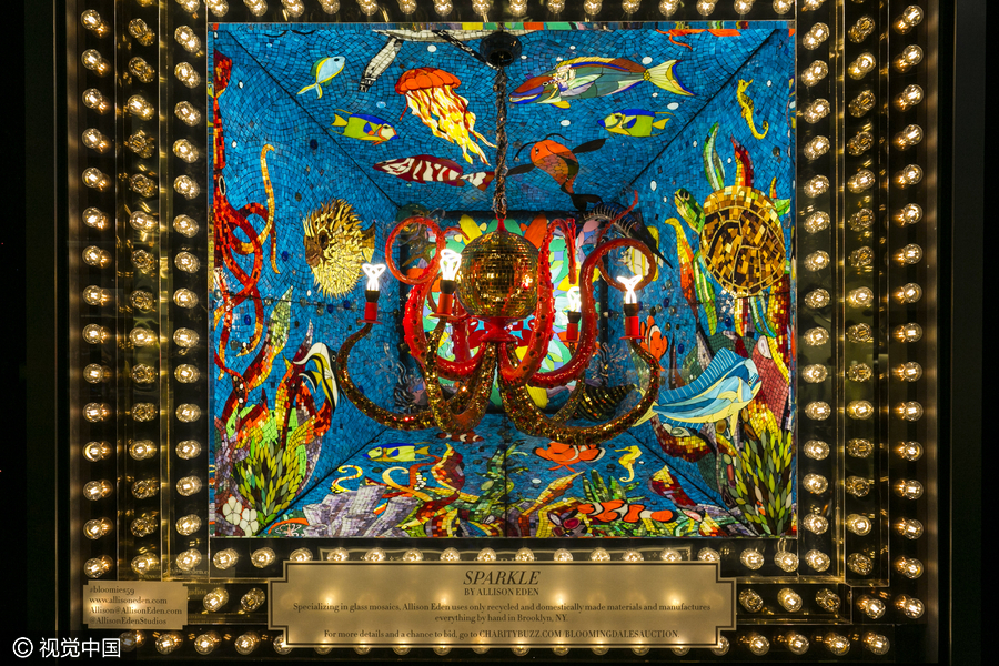 圣誕季從這里開始！最美圣誕節展示櫥窗欣賞（組圖）