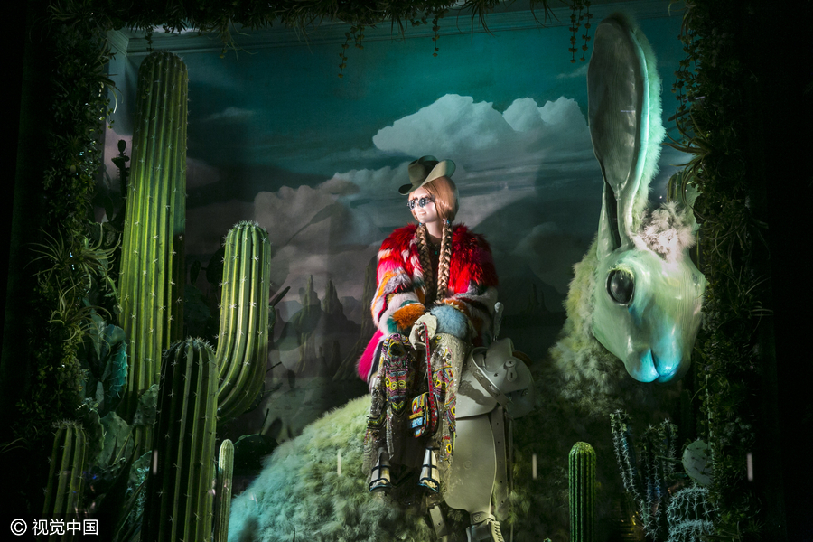 圣誕季從這里開始！最美圣誕節(jié)展示櫥窗欣賞（組圖）