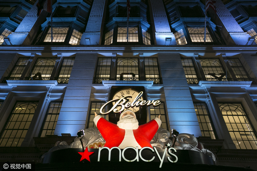 圣誕季從這里開始！最美圣誕節展示櫥窗欣賞（組圖）