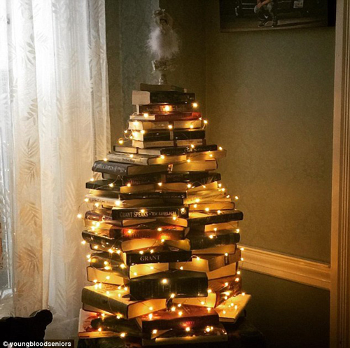 還在擺放傳統的圣誕樹?快來試試圣誕“枕”、圣誕“書”和圣誕“花”!