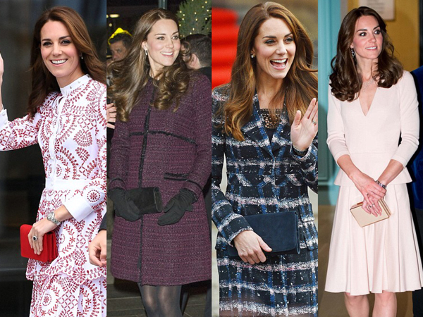 束腰大衣,蕾絲裙,裸色船鞋 凱特王妃的6大穿搭密術