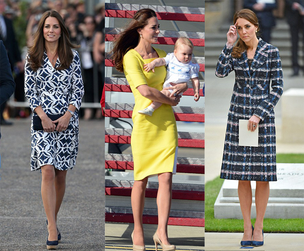 束腰大衣,蕾絲裙,裸色船鞋 凱特王妃的6大穿搭密術