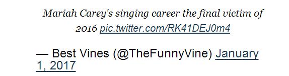 瑪利亞·凱莉跨年夜演砸了!看外媒如何報道“車禍現(xiàn)場”