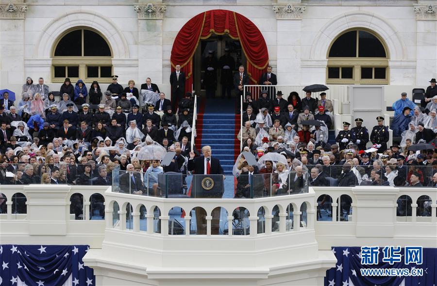 特朗普宣誓就任美國(guó)總統(tǒng)（組圖）