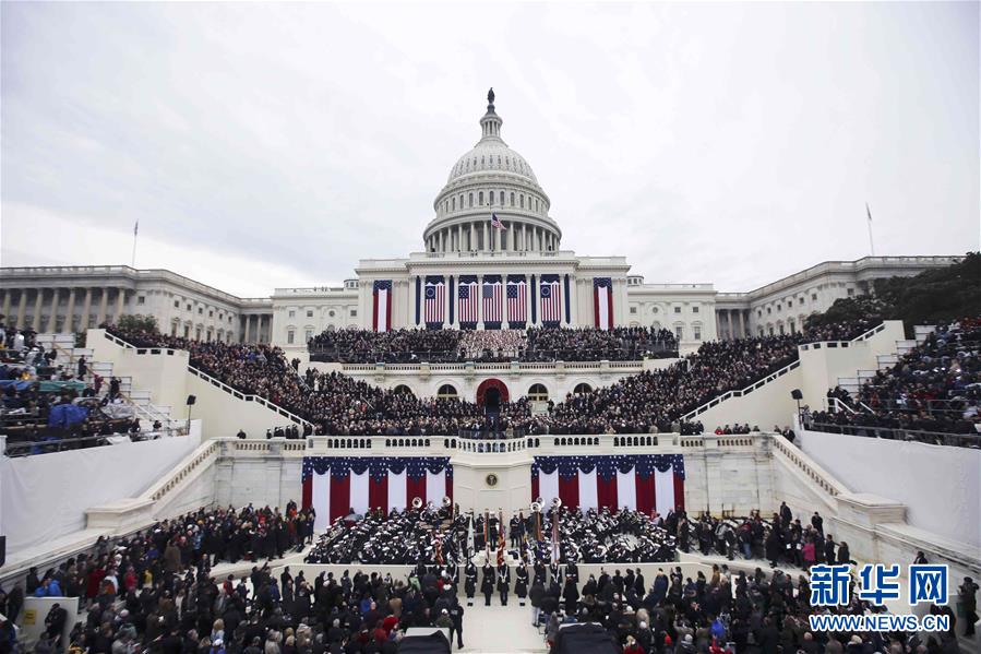 特朗普宣誓就任美國總統（組圖）