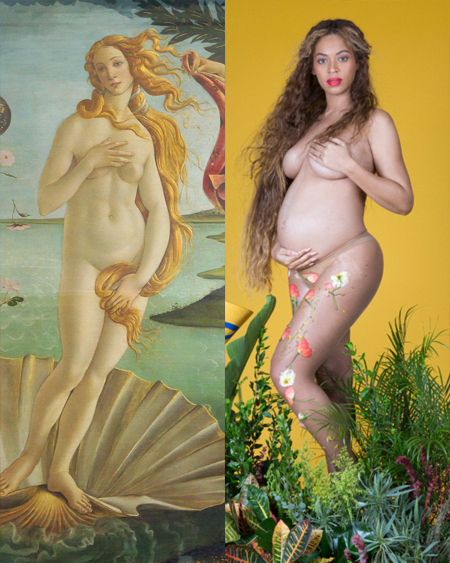 懷個孕都這么美！碧昂絲大肚照人氣創紀錄