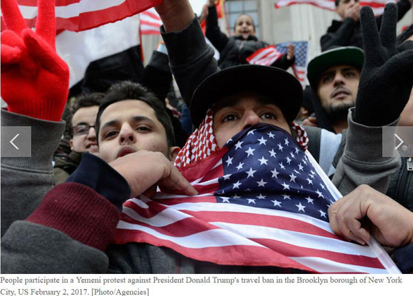 美法官針對“禁穆令”發臨時禁令