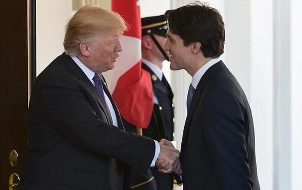 特朗普VS特魯多 美加首腦過(guò)招特朗普完敗