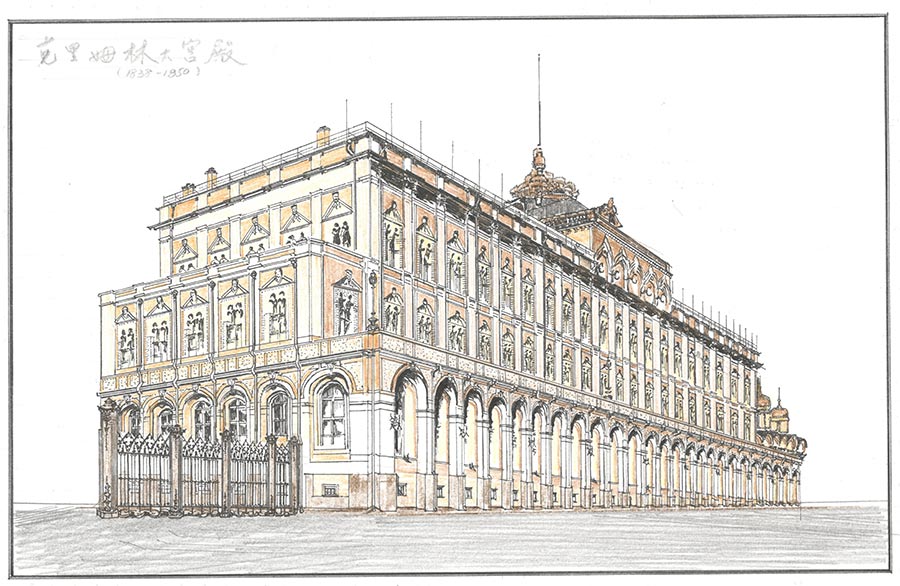 重慶7旬老人環游世界 畫出上百幅精美手繪圖（組圖）