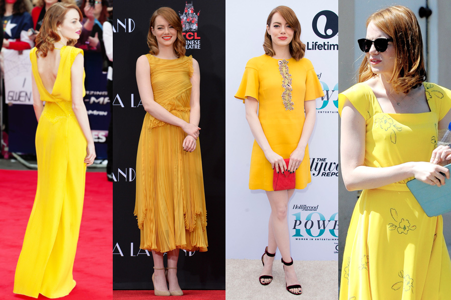 駕馭所有美好的顏色：這個春天 跟《愛樂之城》女主學穿衣（組圖）