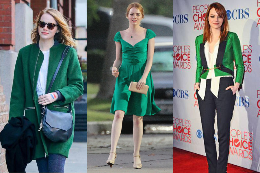 駕馭所有美好的顏色：這個春天 跟《愛樂之城》女主學(xué)穿衣（組圖）