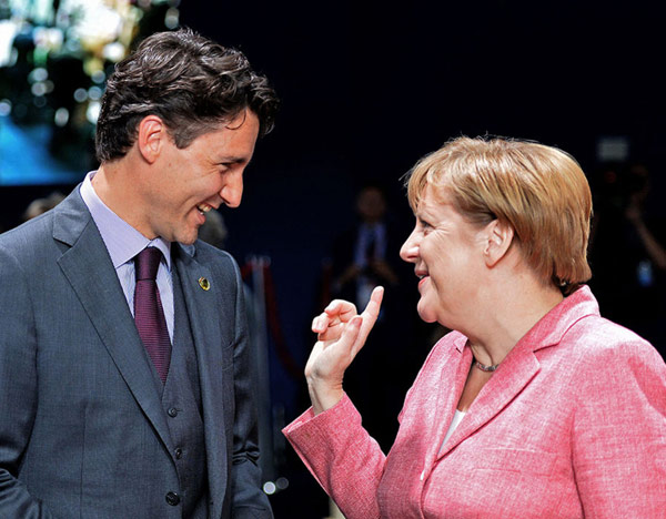 特魯多“鮮肉照”爆紅 全世界都為加拿大總理瘋狂了(組圖)