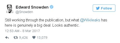 維基解密曝料 蘋果三星產品成CIA竊聽器