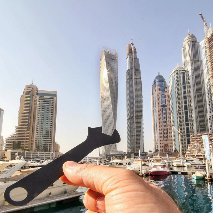 創意無處不在，這個小伙子用剪紙玩壞了全球的地標（組圖）