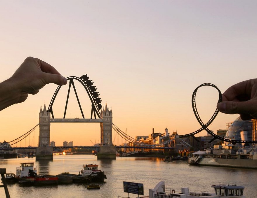 創意無處不在，這個小伙子用剪紙玩壞了全球的地標（組圖）