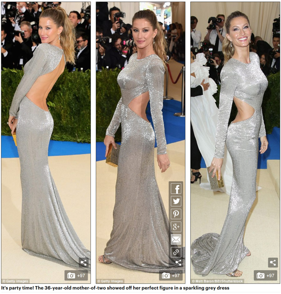 清新優雅性感華麗……你喜歡的2017MetGala都有（組圖）