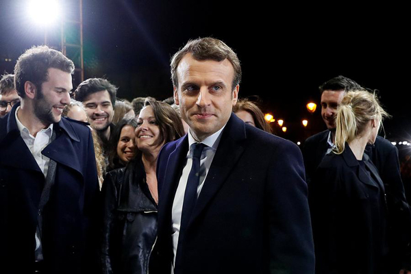 “小鮮肉”馬克龍當選法國最年輕總統 歐盟終于松了口氣