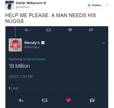 這條推文破了推特紀錄!好萊塢眾大牌不敵免費雞塊