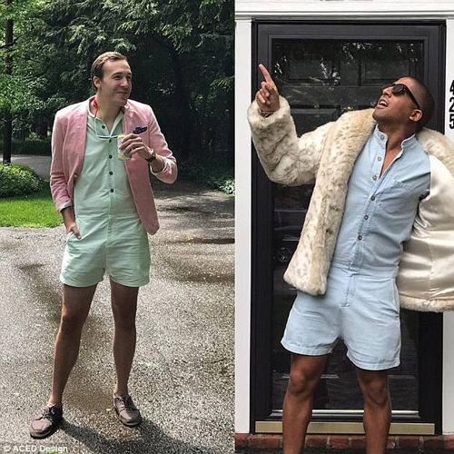男士連體短褲裝，是時尚革命還是嘩眾取寵？