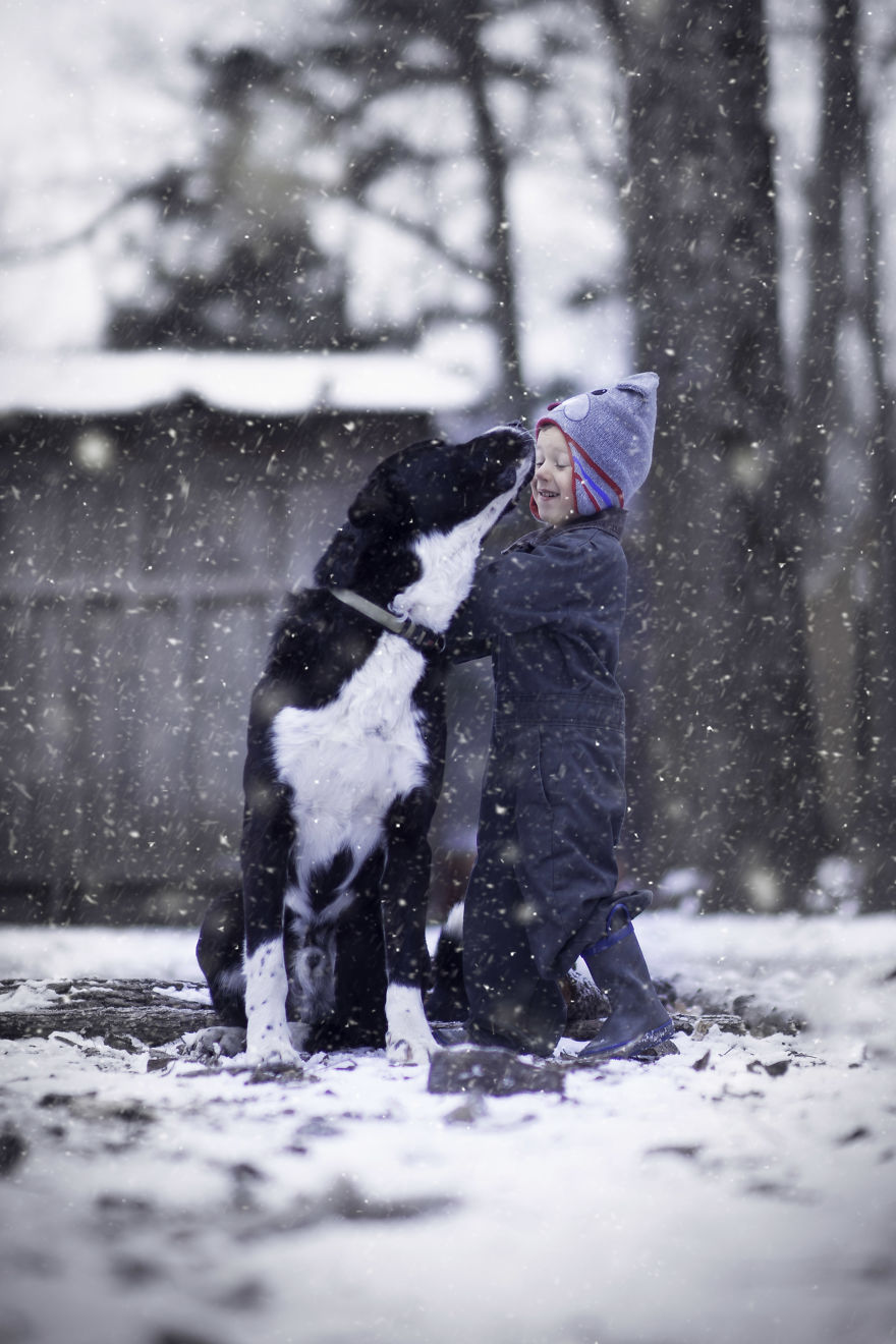 幸福滿滿：農(nóng)場(chǎng)長(zhǎng)大的孩子（組圖）