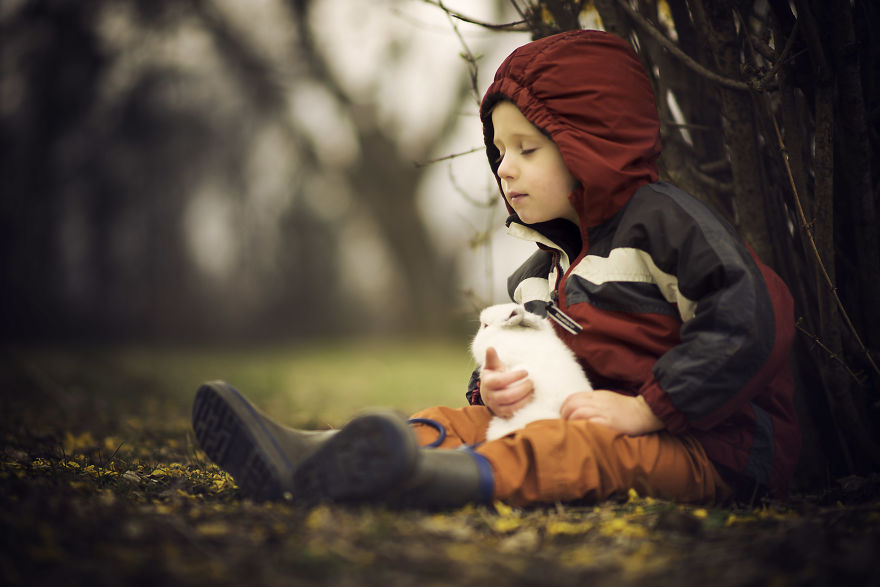 幸福滿滿：農場長大的孩子（組圖）