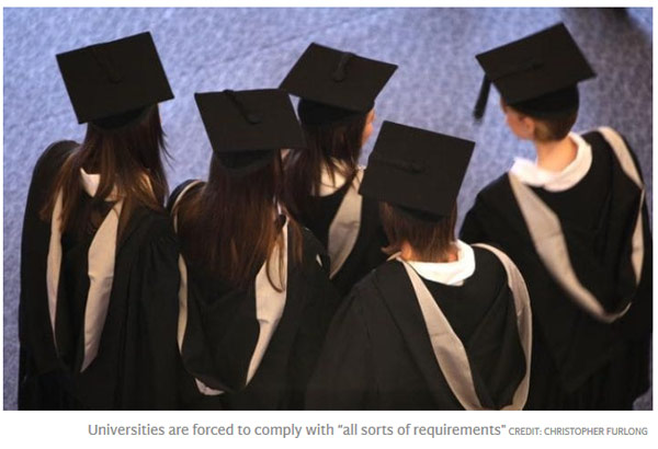 英國大學排名下滑因為招收更多窮學生？