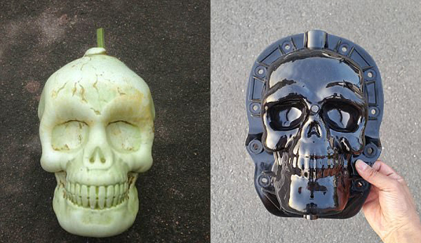 五角星黃瓜、方形西瓜、骷髏頭南瓜 神奇模具讓果蔬大變身