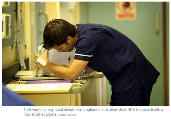 研究：上夜班會造成DNA損傷并引發(fā)癌癥
