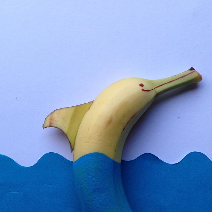 廚房里的“動(dòng)物園”：別出心裁的蔬果藝術(shù)品（組圖）