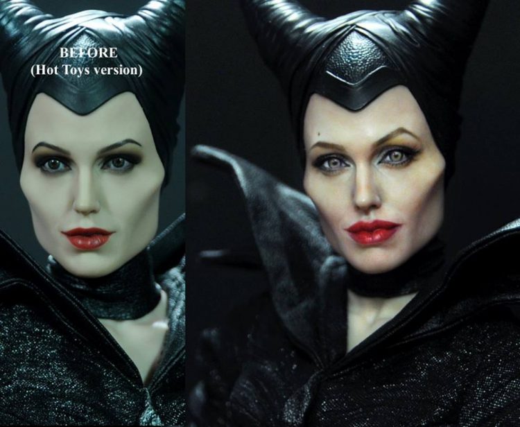 嫌名人玩偶太失真？那只是因為你不會化妝（組圖）