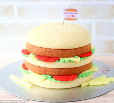 萌萌噠創(chuàng)意戚風(fēng)蛋糕,你舍得下嘴嗎?(組圖)