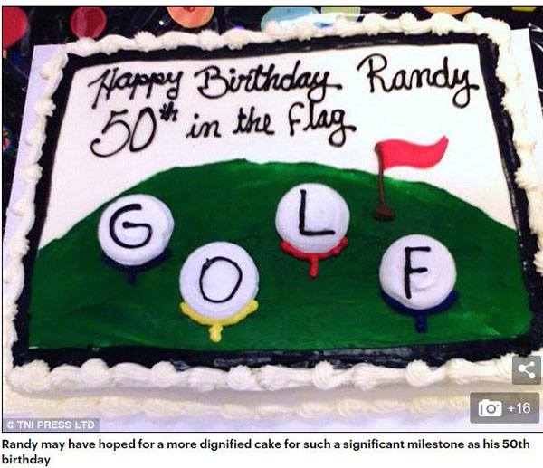 當糕點師把顧客的話一字不差地寫到蛋糕上