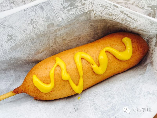 上海迪士尼游客愛上超大火雞腿 迪士尼熱門美食盤點(組圖)