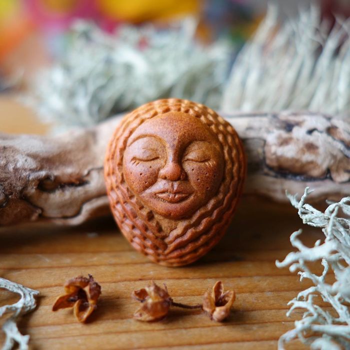 原來牛油果里住著個大胡子神仙（組圖）