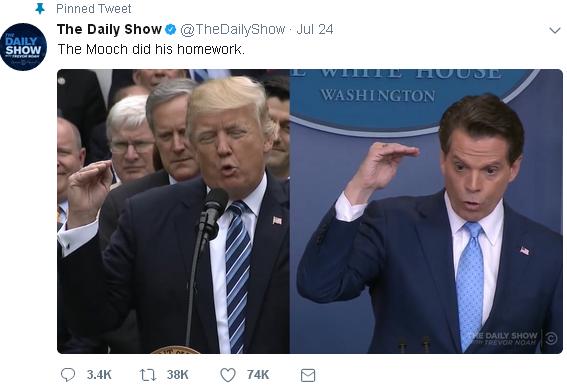 新任白宮通訊主管對特朗普“黑轉粉”,連手勢都與總統同步