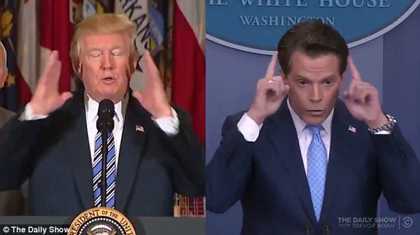 新任白宮通訊主管對特朗普“黑轉粉”,連手勢都與總統同步