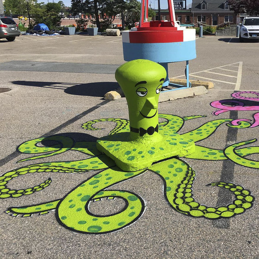 卡通藝術讓世界變得更美好（組圖）