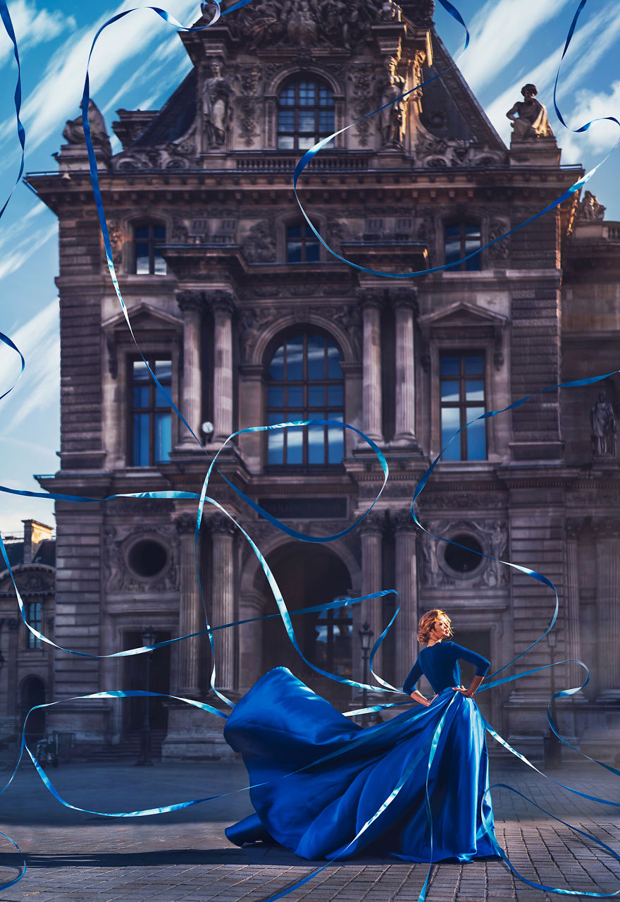 交相輝映：我的裙子和風景是絕配（組圖）